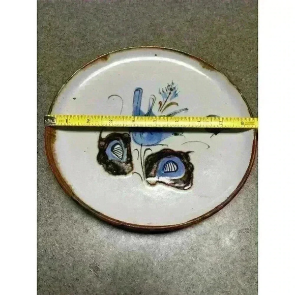 Vintage Ken Edwards Mexican signed dinner plate - Picture 3 of 4